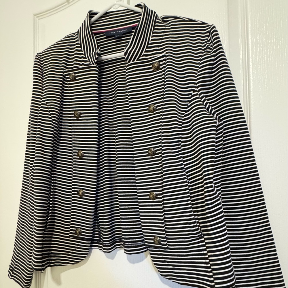 Hillfiger Nautical Cropped Jacket, Size L